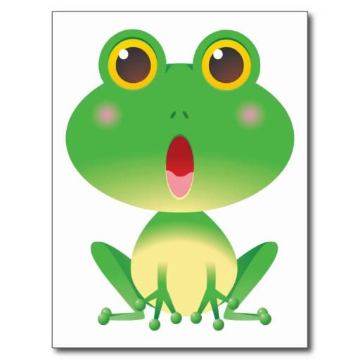 Green Tree Frog Cartoon 