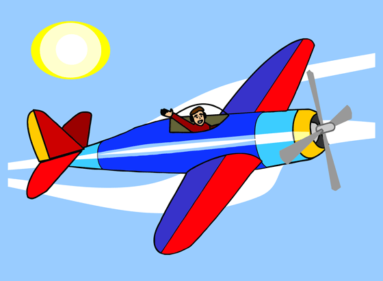 Clip Art Airplane Cartoons | Clipart library - Free Clipart Images