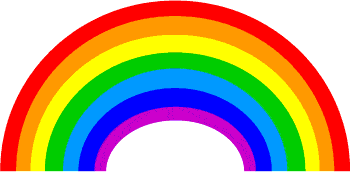 Rainbow Clipart Black And White | Clipart library - Free Clipart Images