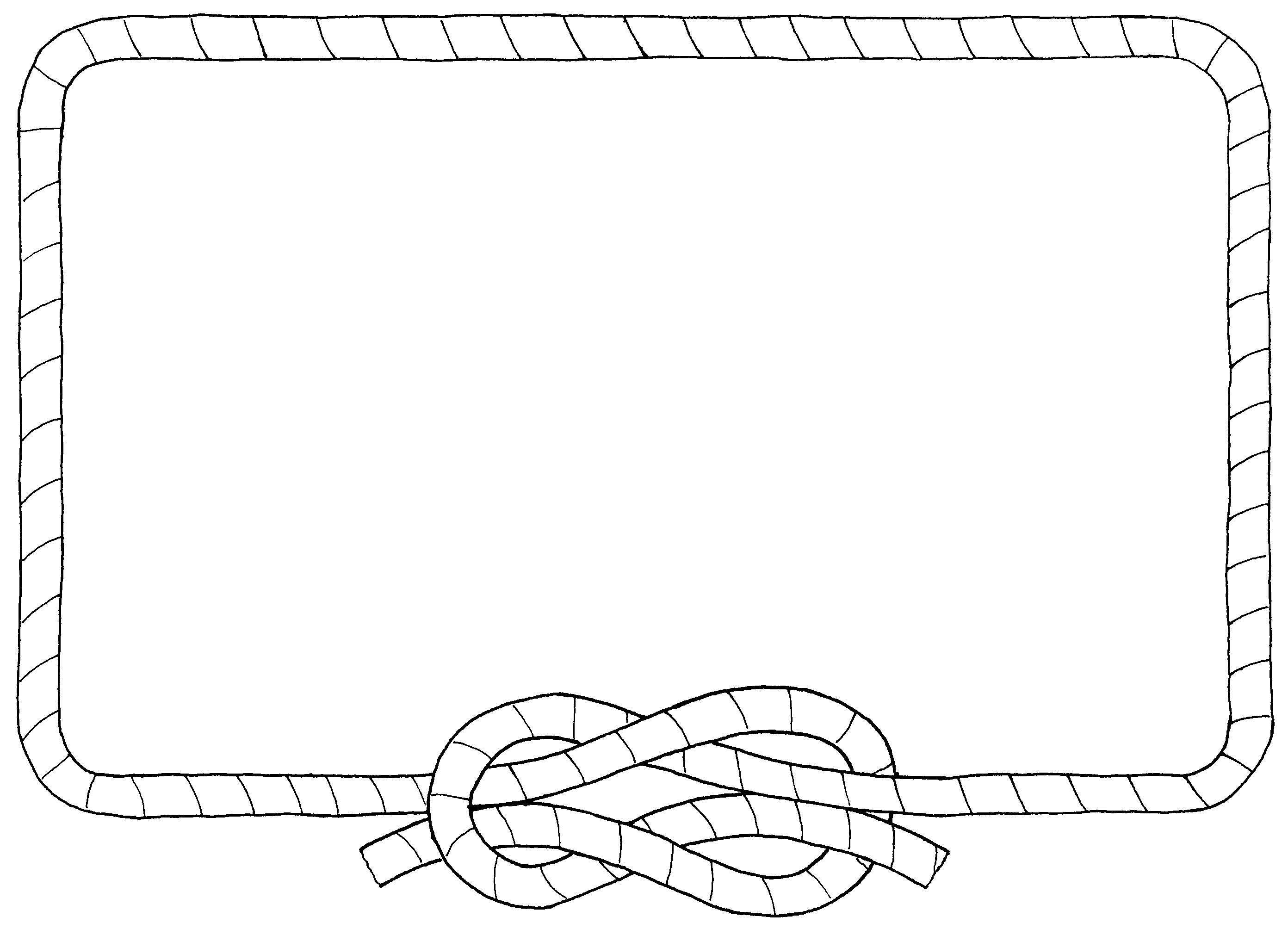 rope border design