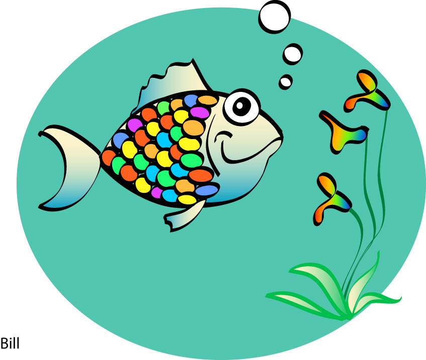 free clip art rainbow trout - photo #15