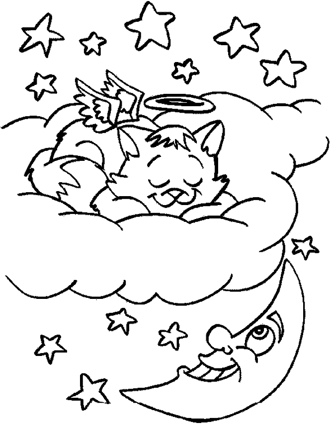 Sun And Moon Printable Coloring Pages Tattoo