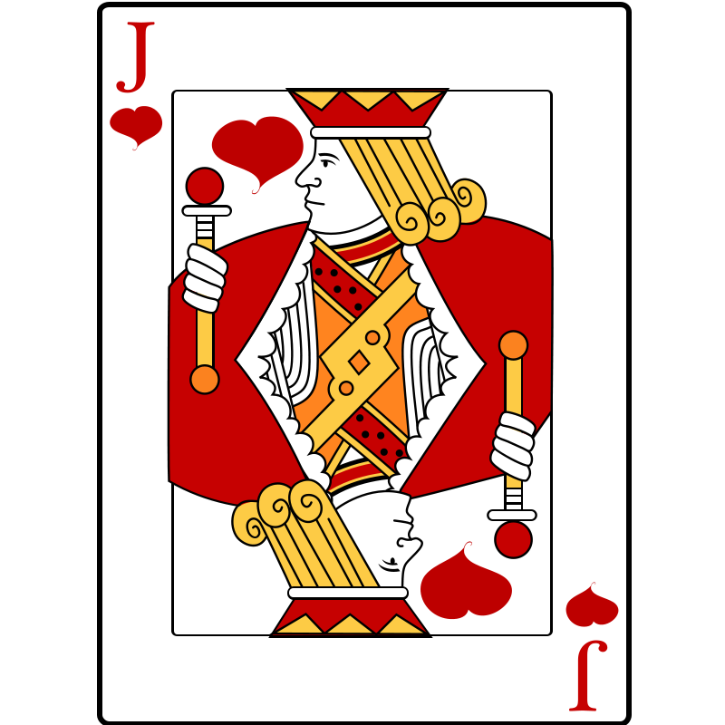 Jack Playing Card - Category