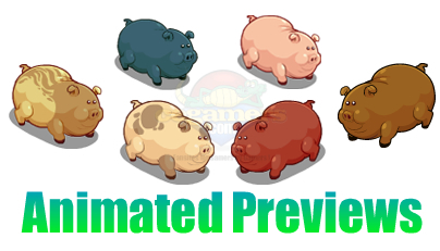 Pioneer Trail � All The Prize Pigs Animated Previews !