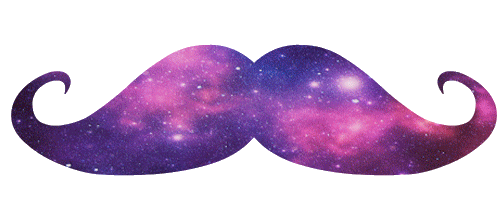 Galaxy Mustache by LolithaLolita on Clipart library