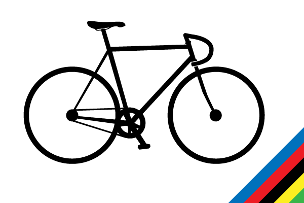 Track Bike Vector Silhouette Free | Download Free Vector Art