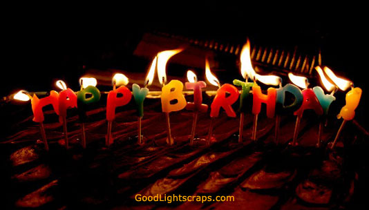 Birthday Cake Scraps, Bday Candle Pics  Graphics for Orkut, Facebook