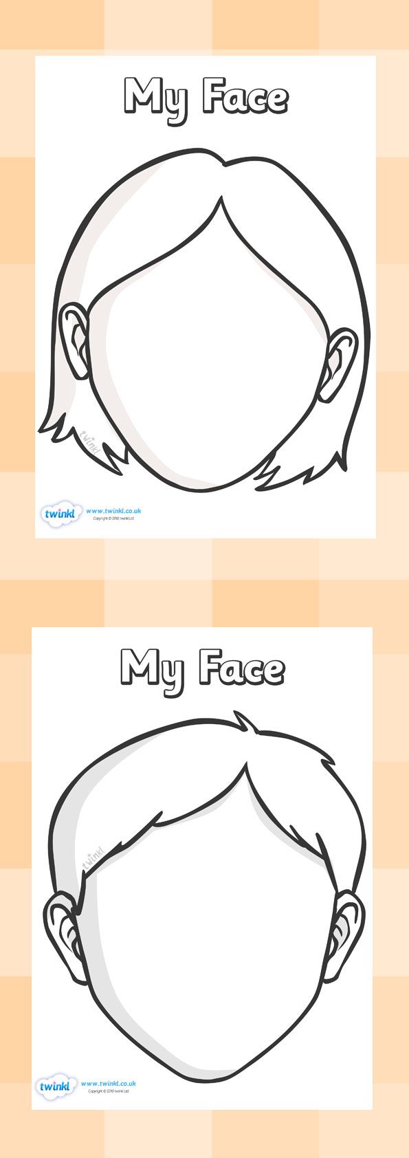 Mac Face Charts Clip Art Library