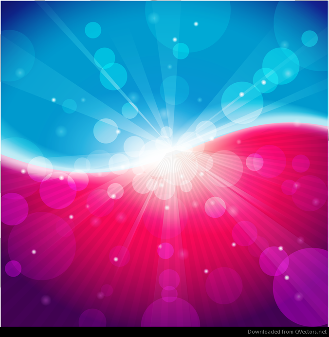 Abstract Light Blue Pink Bokeh Background Vector - Free Vector 