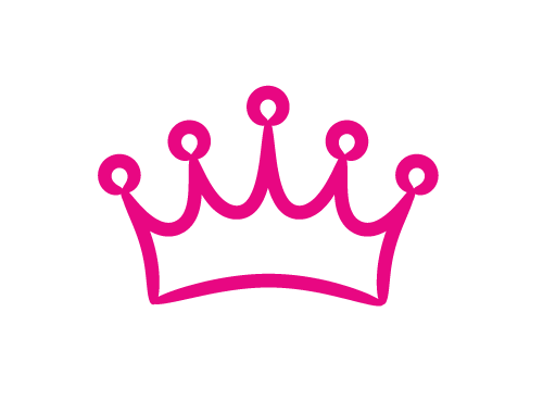 Pink Princess Crowns Logo | Clipart library - Free Clipart Images