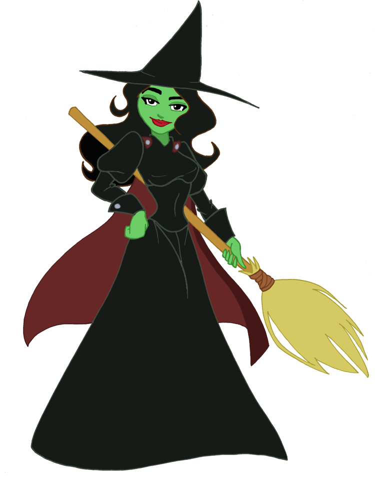 Clipart library: More Like Elphaba and Galinda by hanime87