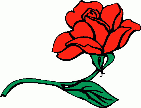 Clip Art Rose - Clipart library