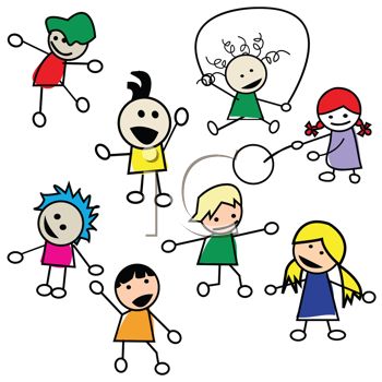 Children Holding Hands Clipart Black And White | Clipart library 