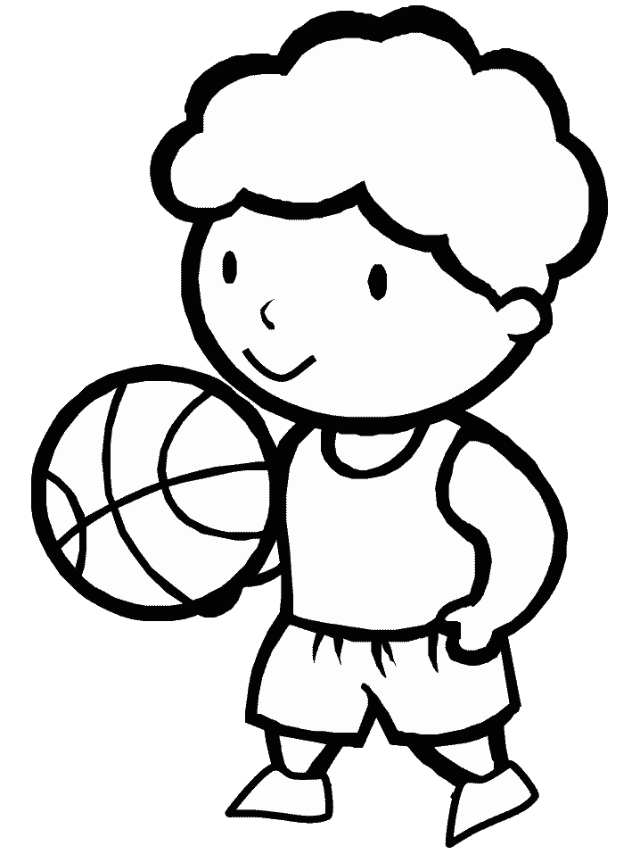 basket balls Colouring Pages
