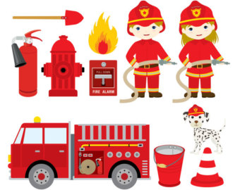 Popular items for firemen clip art 