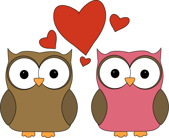 Owl Love Clip Art - Owl Love Image