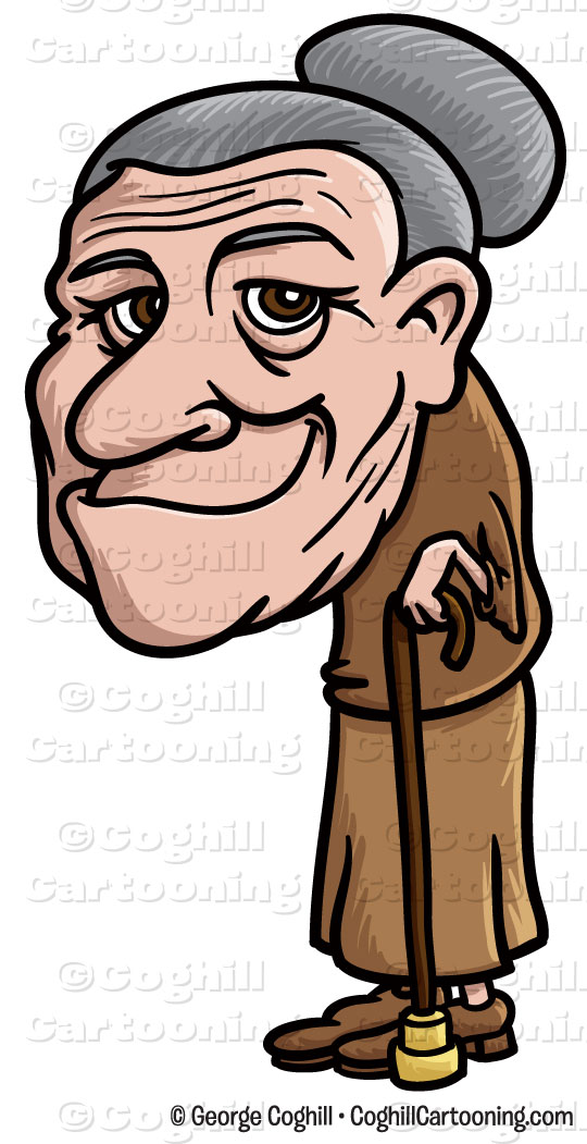 old women cartoon characters - Clip Art Library