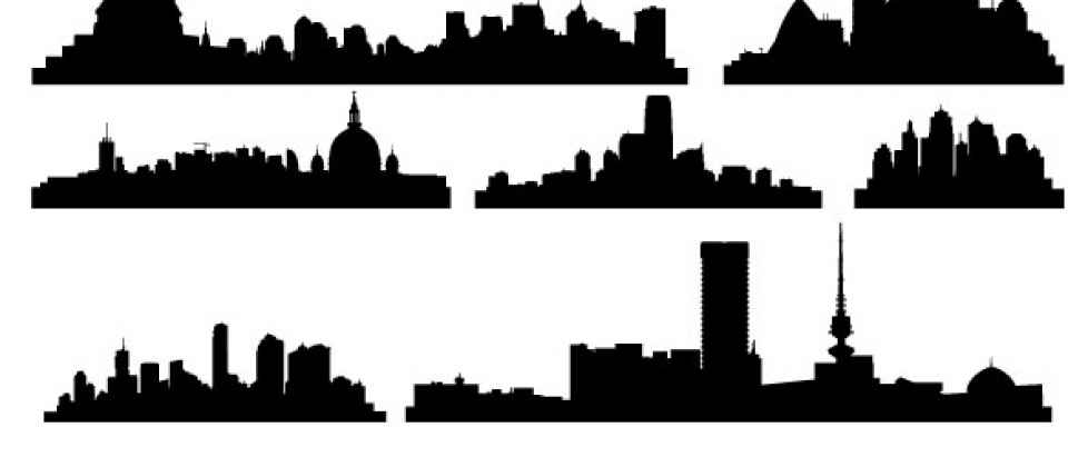 Free vector library | Free Vector City Skylines - Clipart library 