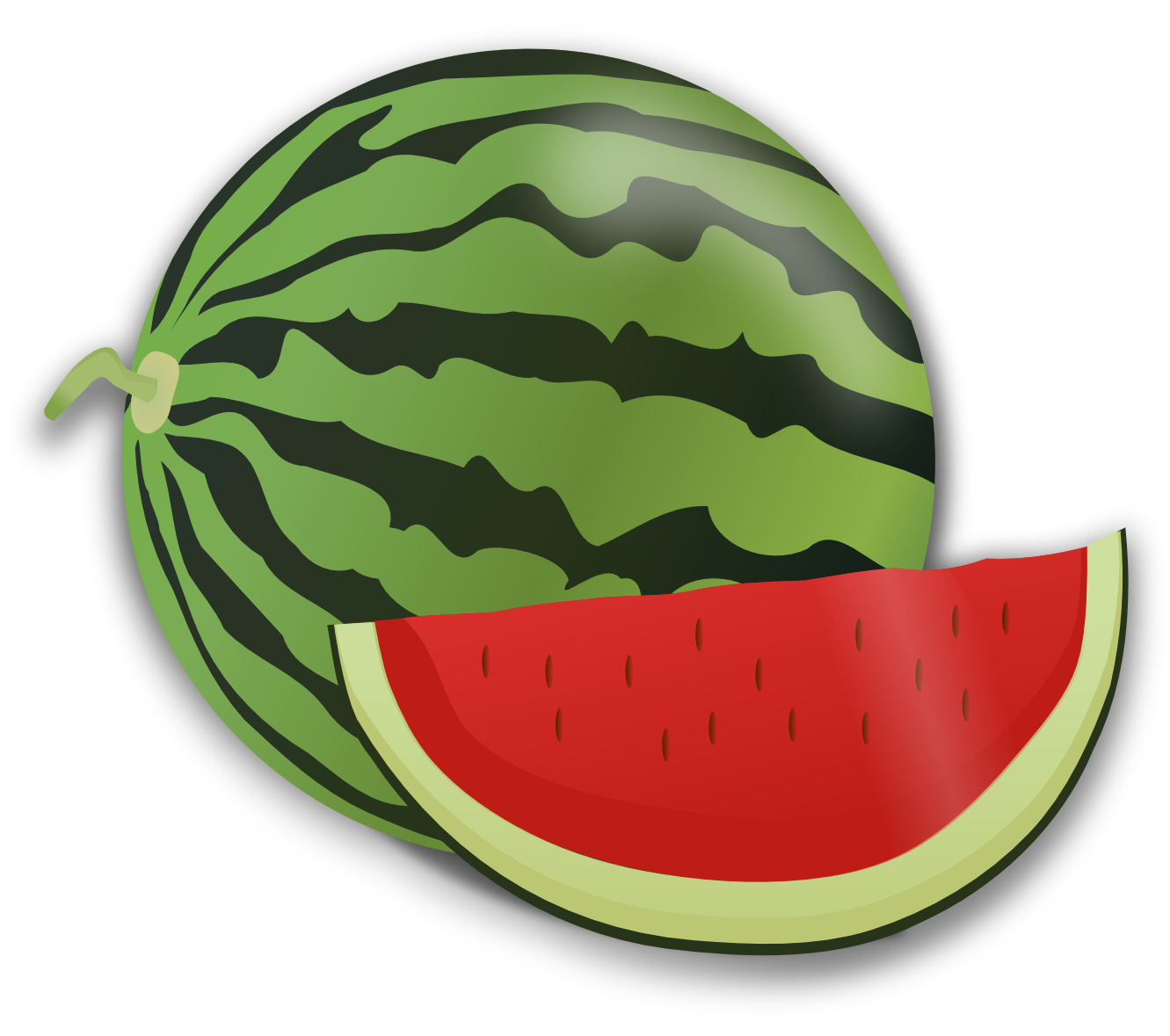 Images For  Watermelon Slice Png