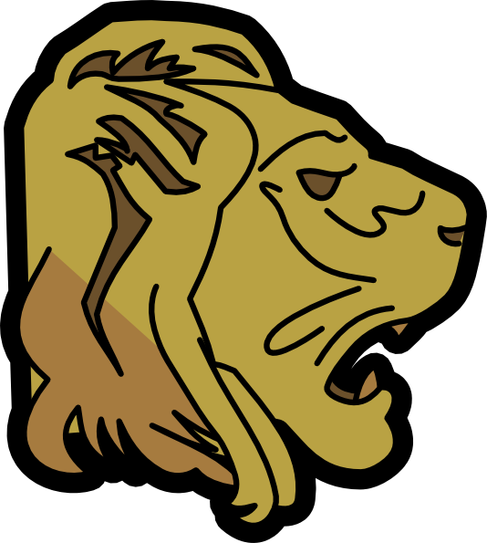 Animated Lion Face - Clipart library