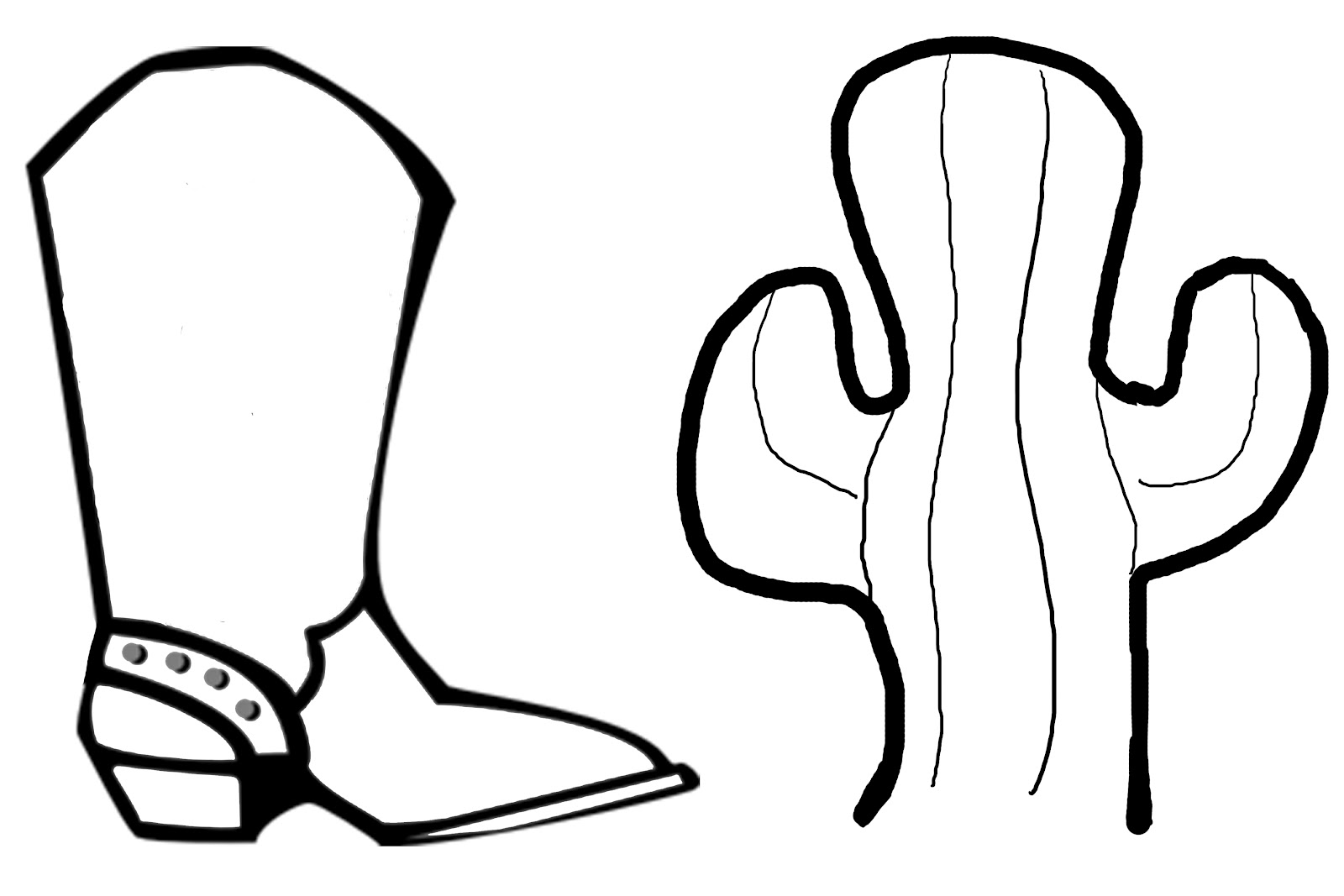 Trends For  Cowboy Boots Sketch