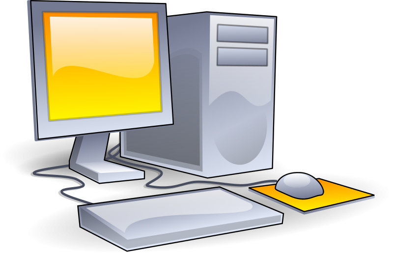 Computer Clip Art Cartoon | Clipart library - Free Clipart Images