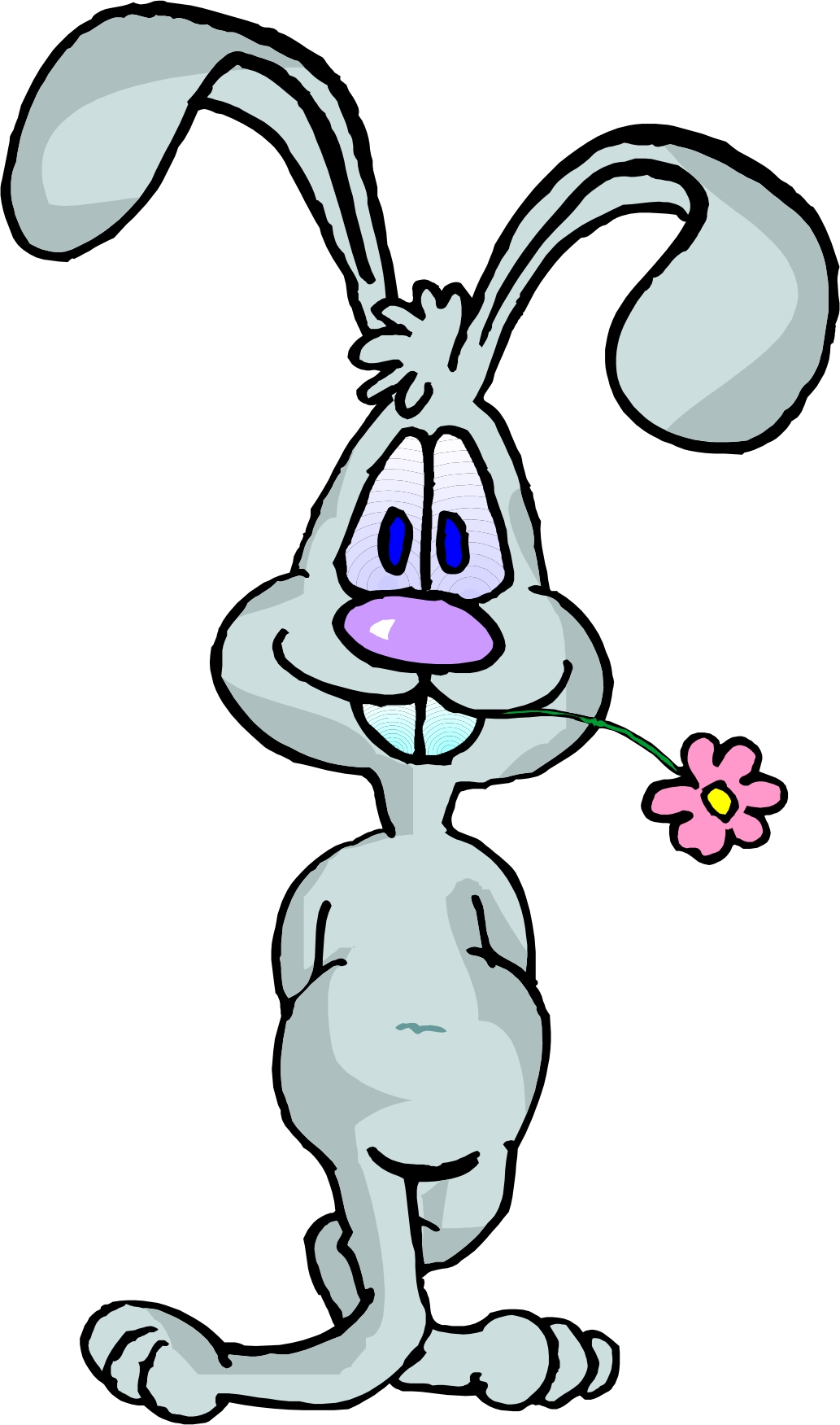 Cartoon Rabbit Images - Clipart library