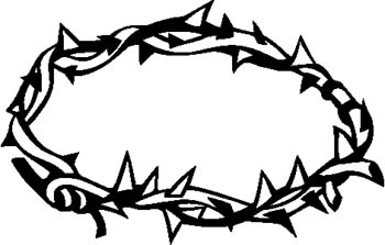 Crown Of Thorns Clipart - Clipart library