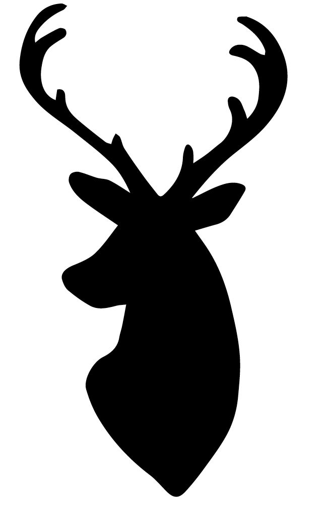 Deer Silhouette Stencil | Carter