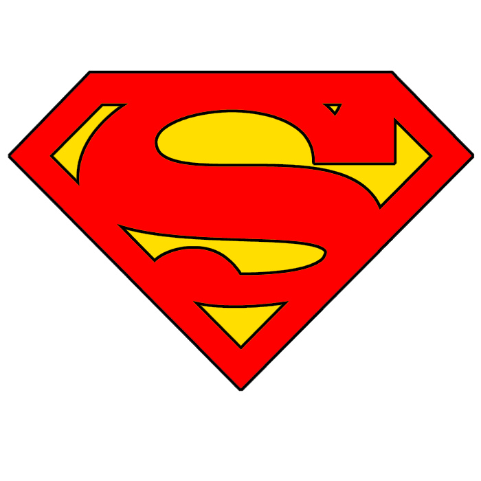 Free Superman Shield Template, Download Free Clip Art, Free Clip Art on