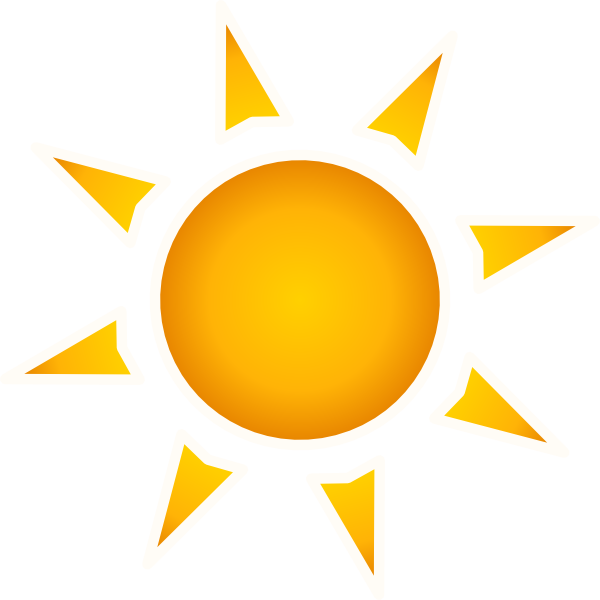 Animated Sun - Clipart library