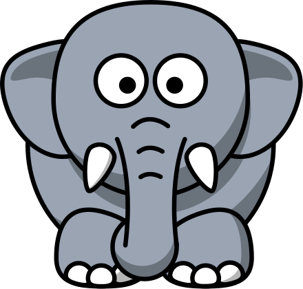 Free Elephant Tusk Clipart, 1 page of Public Domain Clip Art