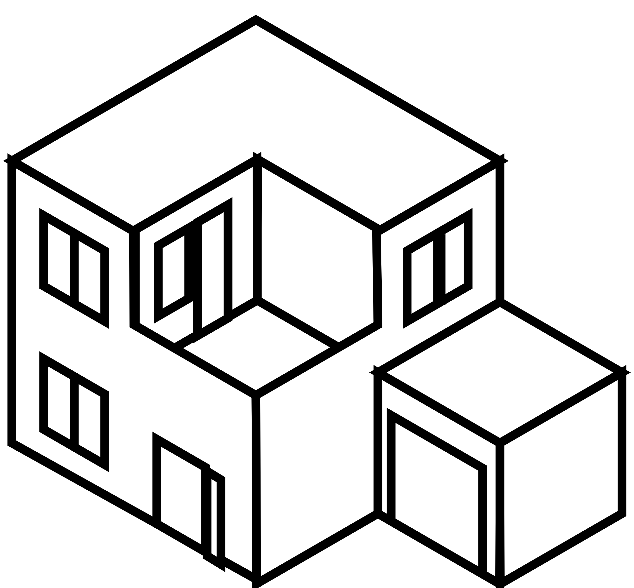 rg 1 24 isocity house 1 black white line art  - Clipart library 