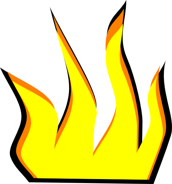 Cartoon Fire Flames Black And White | Clipart library - Free Clipart 