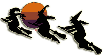 Witch Clipart Moon Broom, Echo