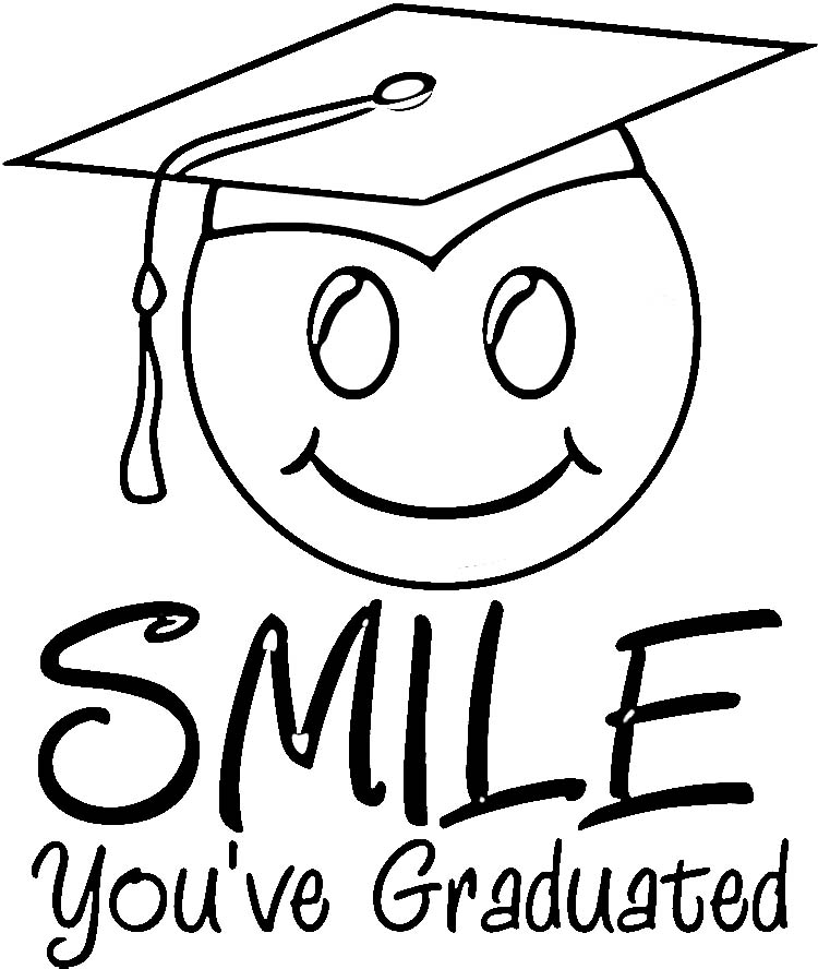 grad hat Colouring Pages