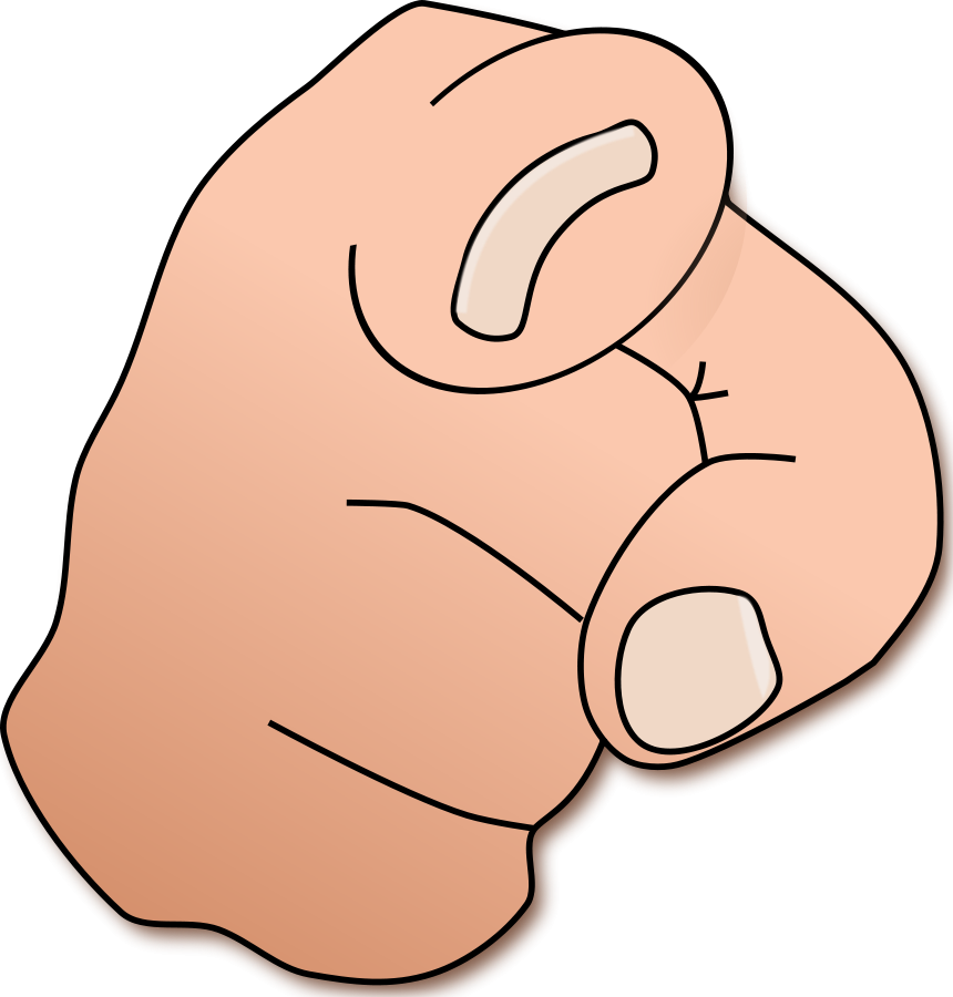 Pointing Hand Cartoon Images / You can download free editable vector