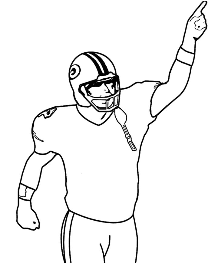 Nfl Football Player Drawings
