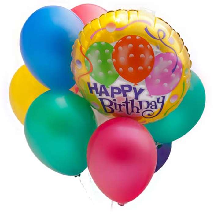 Happy birthday balloons free clipart | Free Reference Images