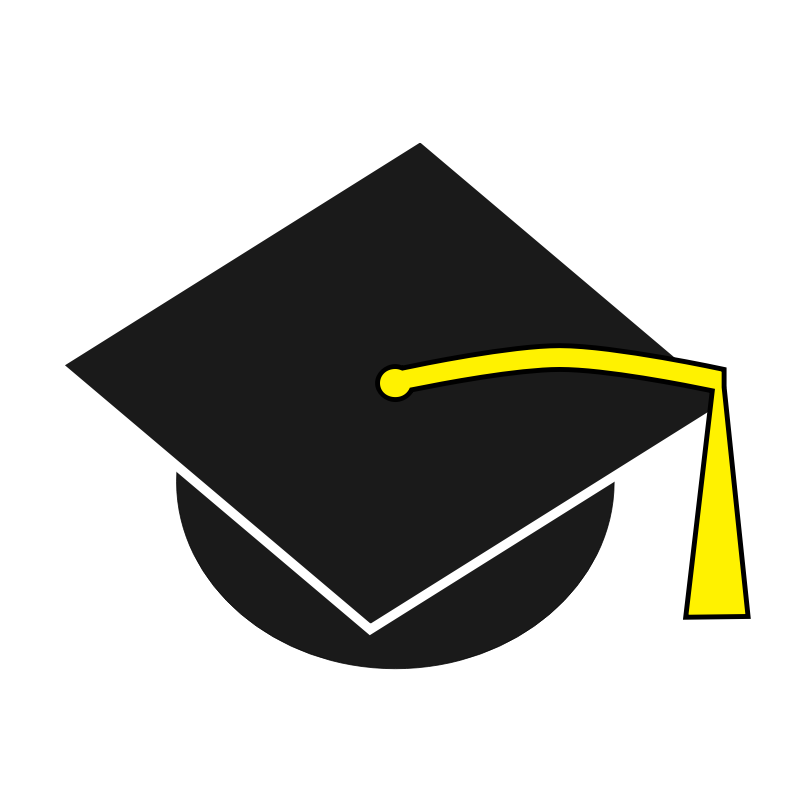 Clipart - Graduation hat