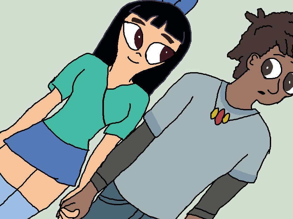 Stacy x Coltrane Holding Hands by bigpurplemuppet99 on Clipart library