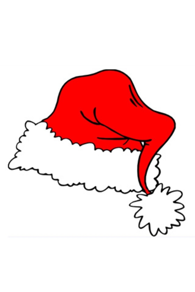 Cartoon Christmas hats - 640x960 - 87853