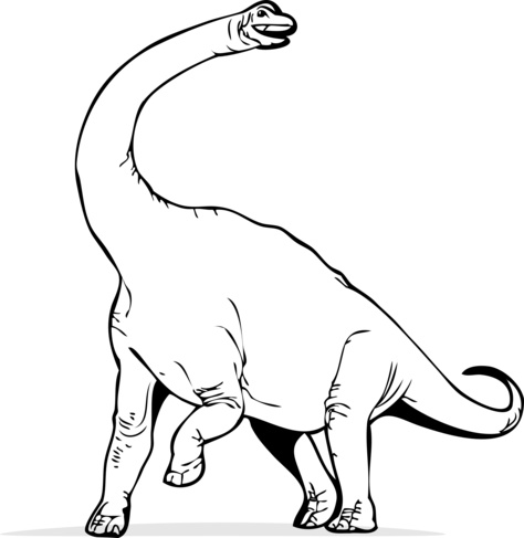 Free kids Dino Clipart | Dinosaur Pictures To Color