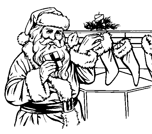 Free Santa Claus Clipart - Public Domain Christmas clip art 