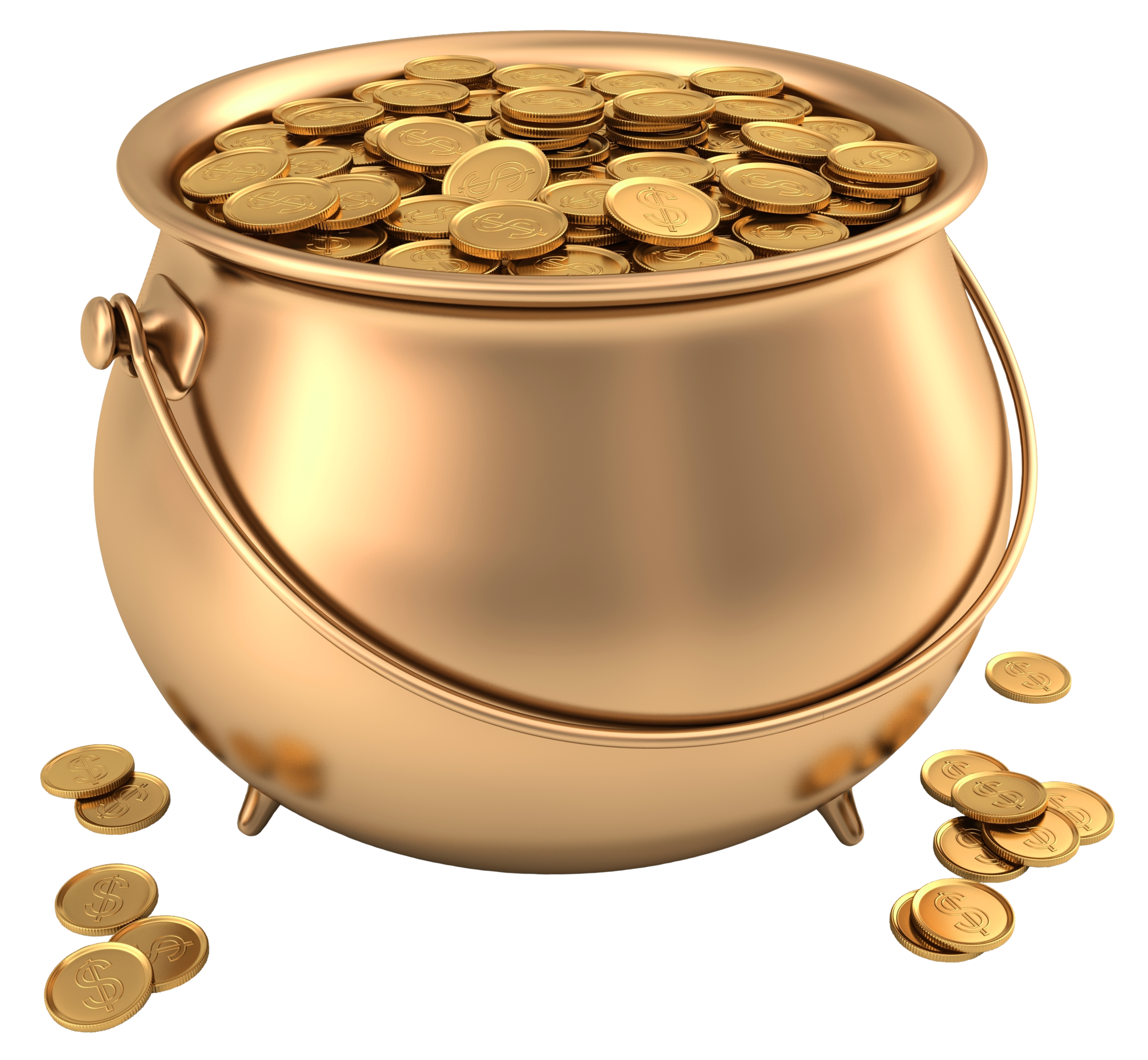 Pot of Gold PNG Picture Clipart