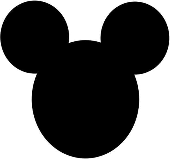Mickey Mouse Ears Template - Clipart library