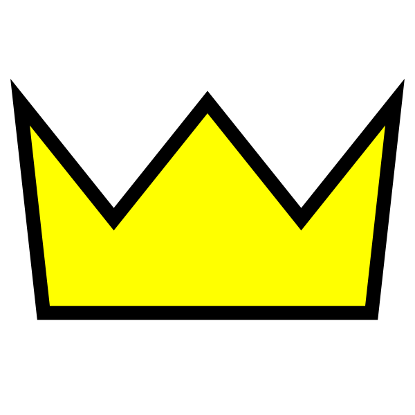 Yellow Crown Png Clip Art at Clipart library - vector clip art online 
