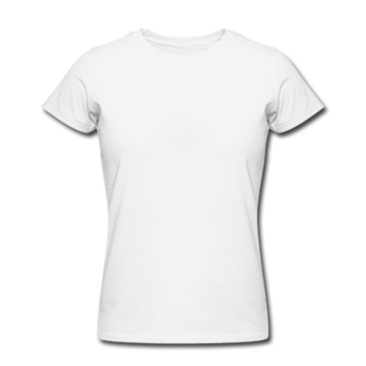 Women's Round Neck Cotton T-Shirt - White