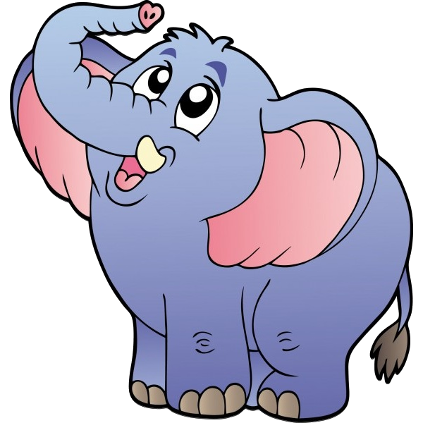 Cute Animated Elephants - Clipart library