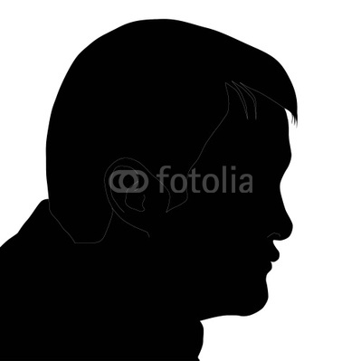 Man head silhouette Stock image and royalty-free vector files on 